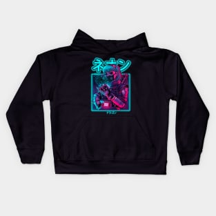 Neon Dragon Kids Hoodie